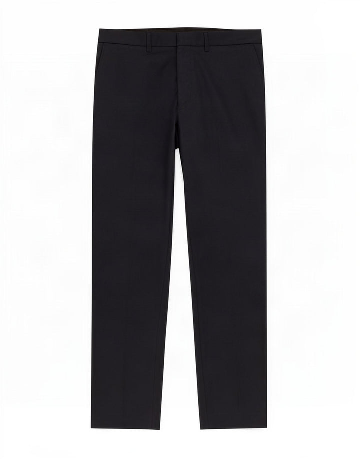 Marks & Spencer Herre Slim Fit Casual Bukser W34 L29 Marineblå Polyester