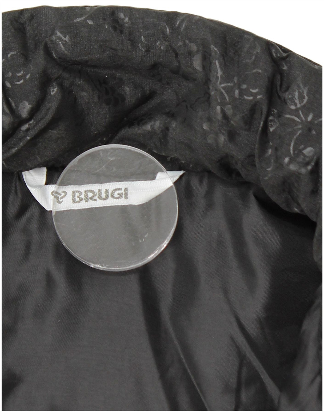 BRUGI Dame Oversized Windbreaker Jacket UK 22 3XL Black Floral