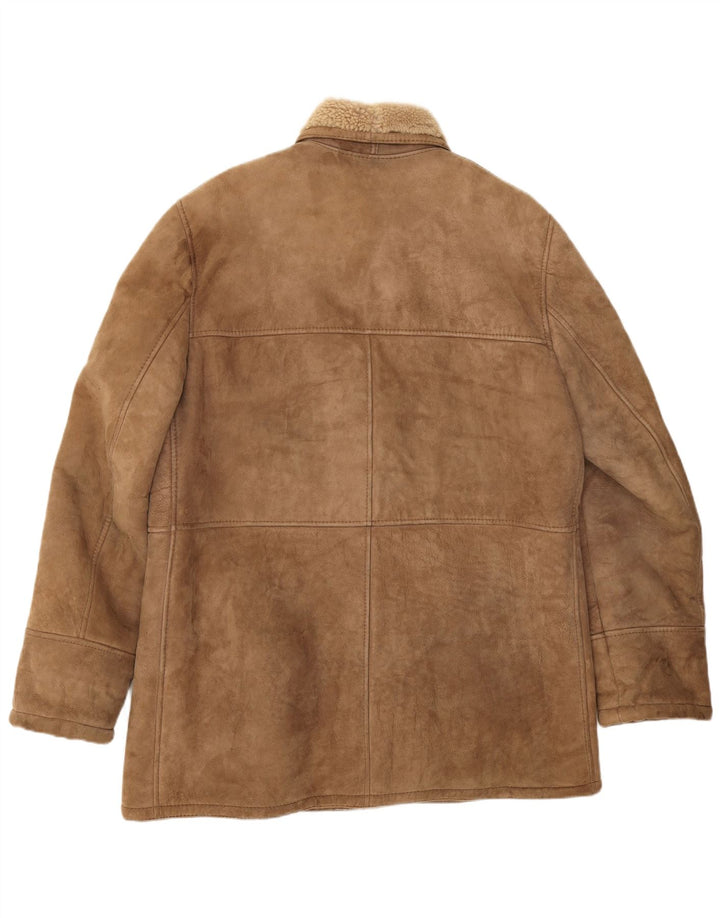 Everest Herre Shearling Jacket IT 54 2XL Beige