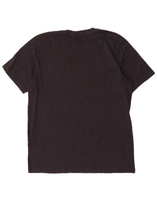 Nike T-shirt top til mænd, stor sort bomuld
