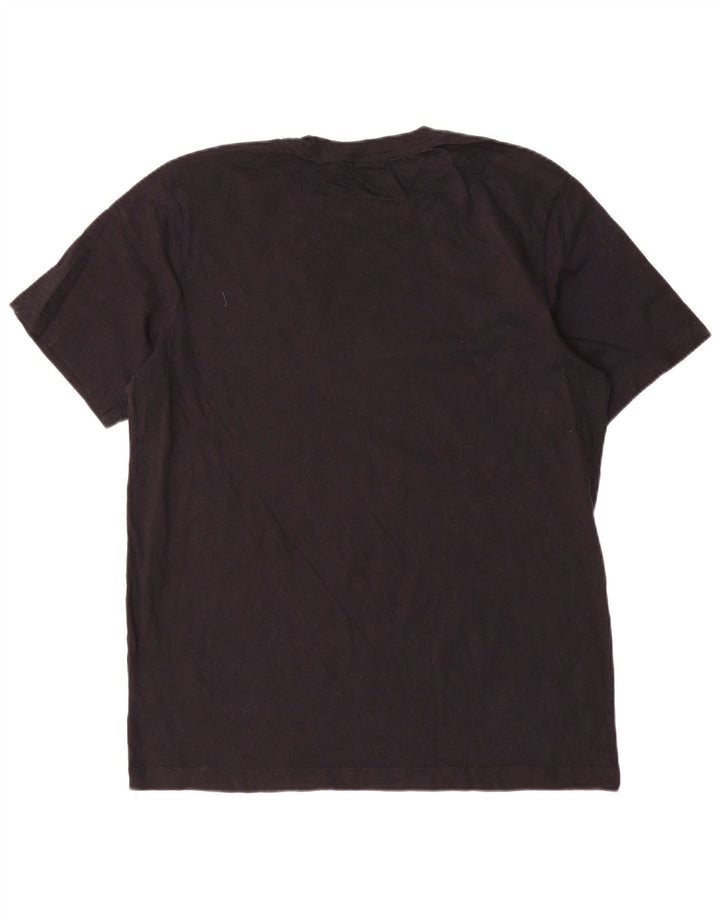 Nike T-shirt top til mænd, stor sort bomuld