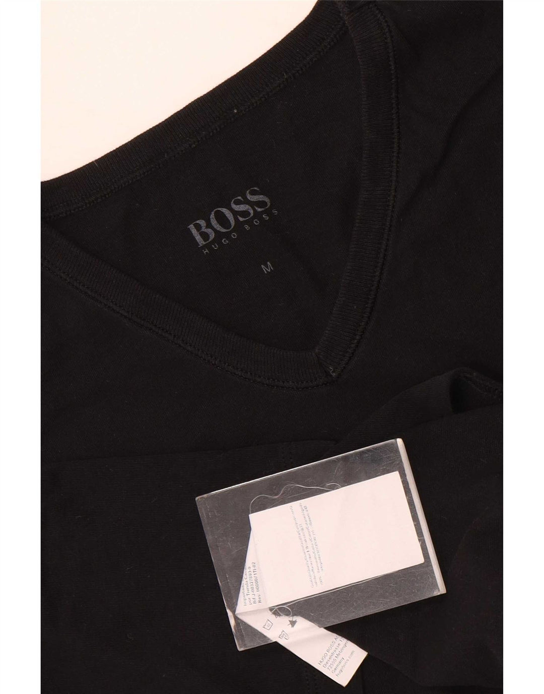Hugo Boss Herre T-Shirt Top Medium Sort
