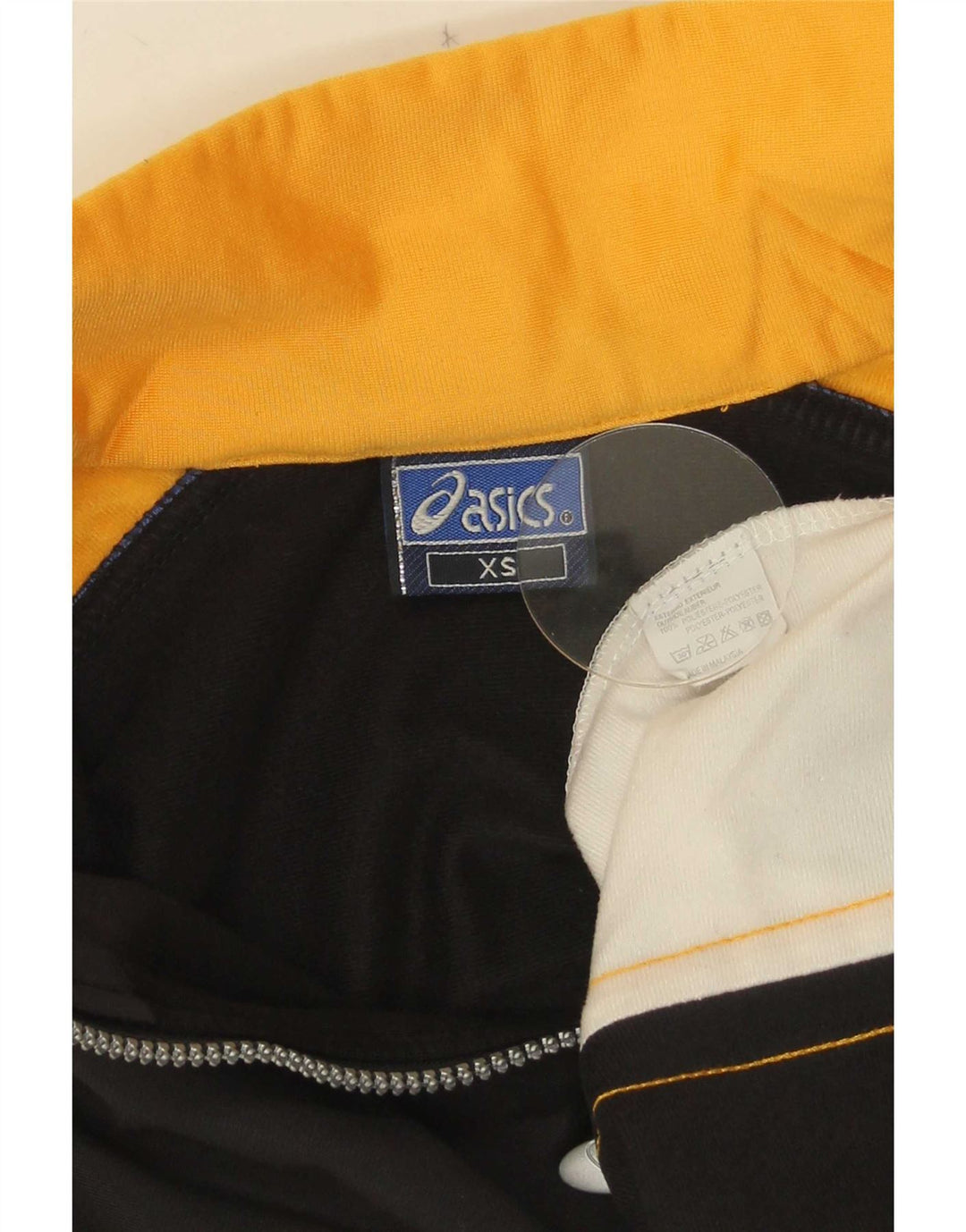 Asics Herre grafisk træningsdragt Topjakke XS Sort Colourblock Polyester