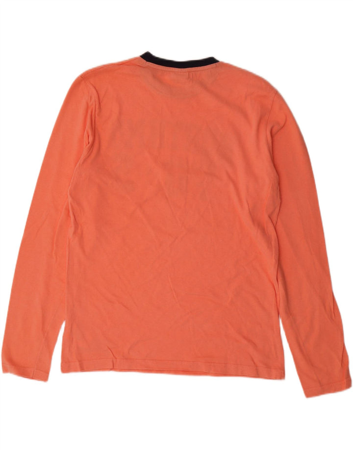 LEE Mens Graphic Top Long Sleeve Large Pink Cotton
