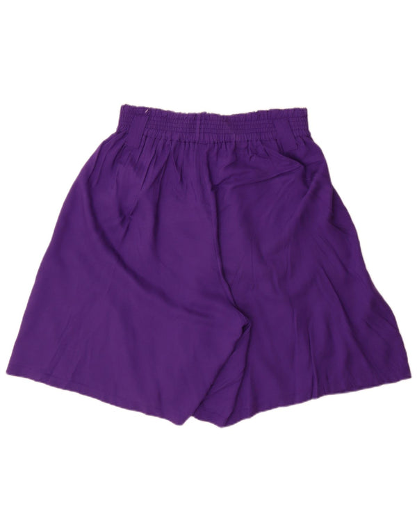 Karriere Kvinder Højtaljede Casual Shorts W30 Medium Lilla