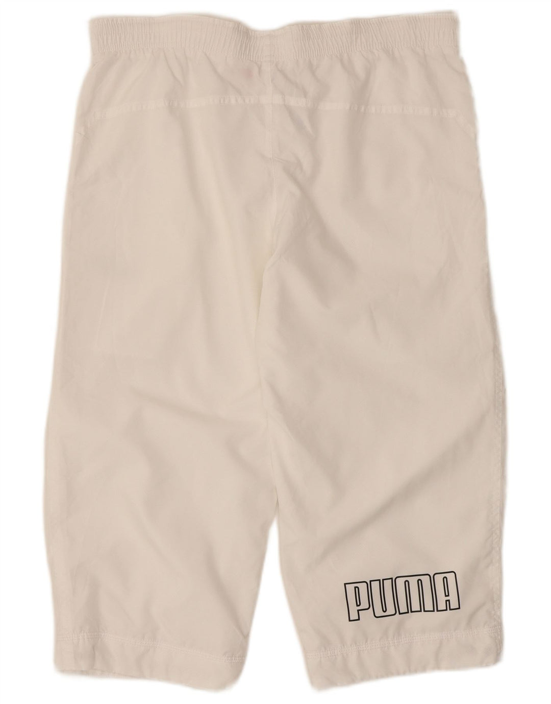 Puma Herre grafiske Bermuda sportsshorts Små hvide polyester