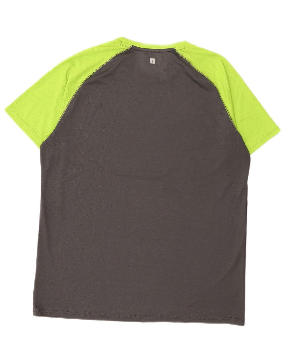 Mountain Warehouse Herre T-Shirt Top XL Grå Colourblock Polyester