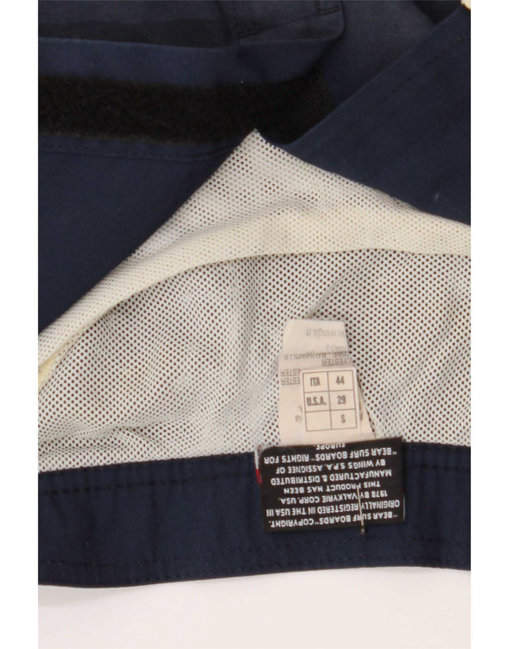 Bear Herre badeshorts Små marineblå polyester