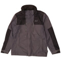 Jack Wolfskin Regnjakke til mænd UK 36/38 Medium Grey Colourblock Polyamid