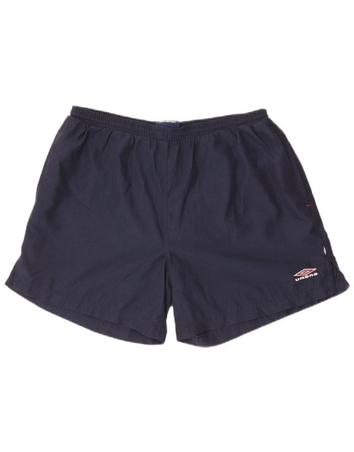 Umbro Herre badeshorts Large Navy Blue Polyester