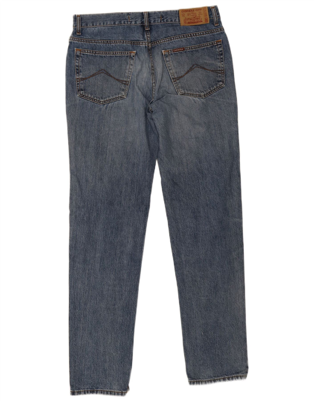 Carrera Mens 700 Regular Slim Jeans W36 L34 Blå Bomuld
