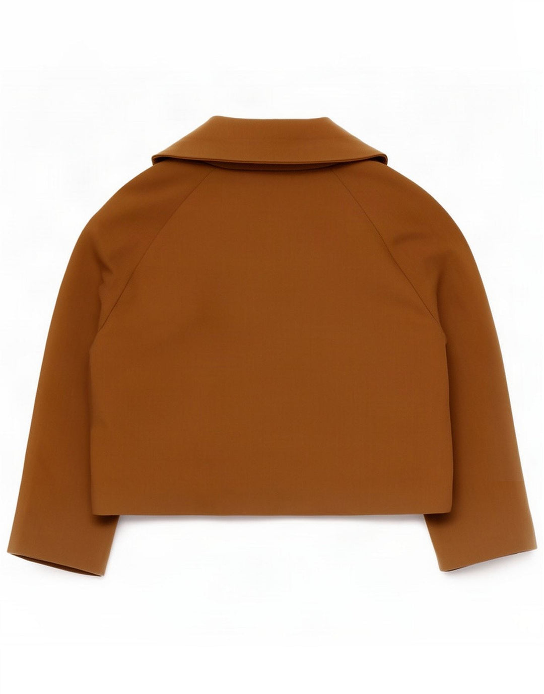Zara Dame 3/4 ærmer 3-knaps blazerjakke UK 16 Large Brown Polyester