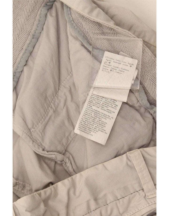 Murphy & Nye Herre Chino Shorts W38 XL Grå Bomuld