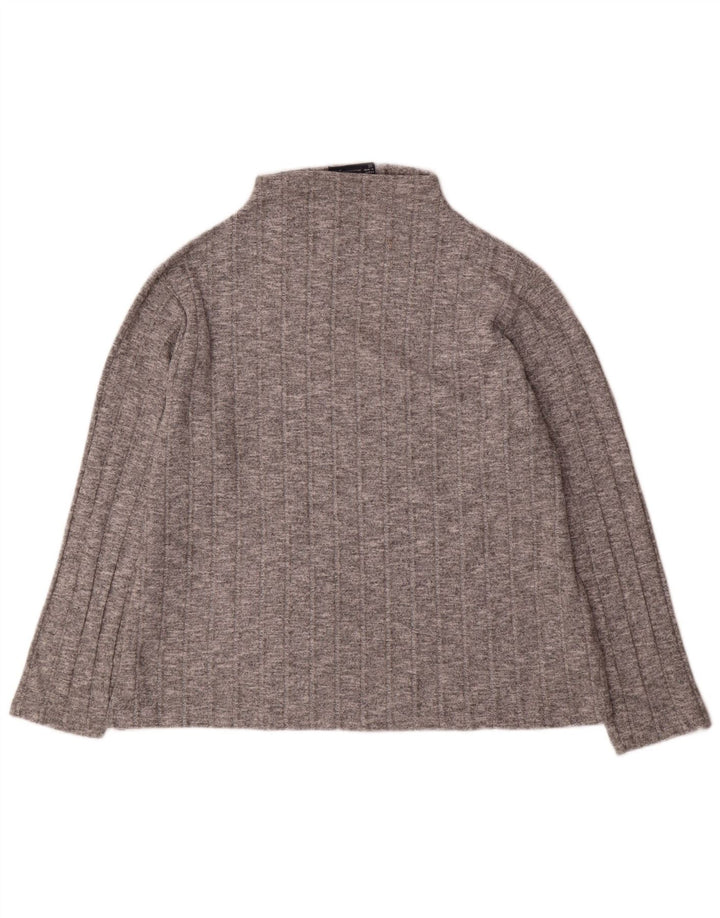 Marks & Spencer Dame Top Langærmet UK 20 2XL Grå Viscose