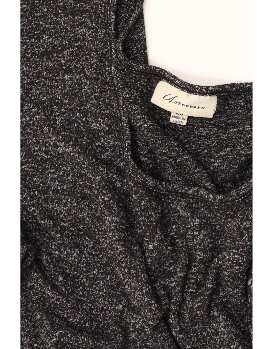 Marks & Spencer Womens Autograph 3/4-ærmet Shift Dress UK 20 2XL Grå