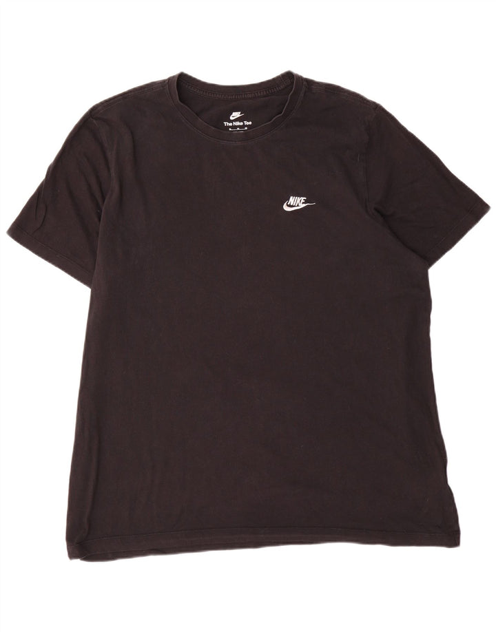 Nike T-shirt top til mænd XL sort bomuld
