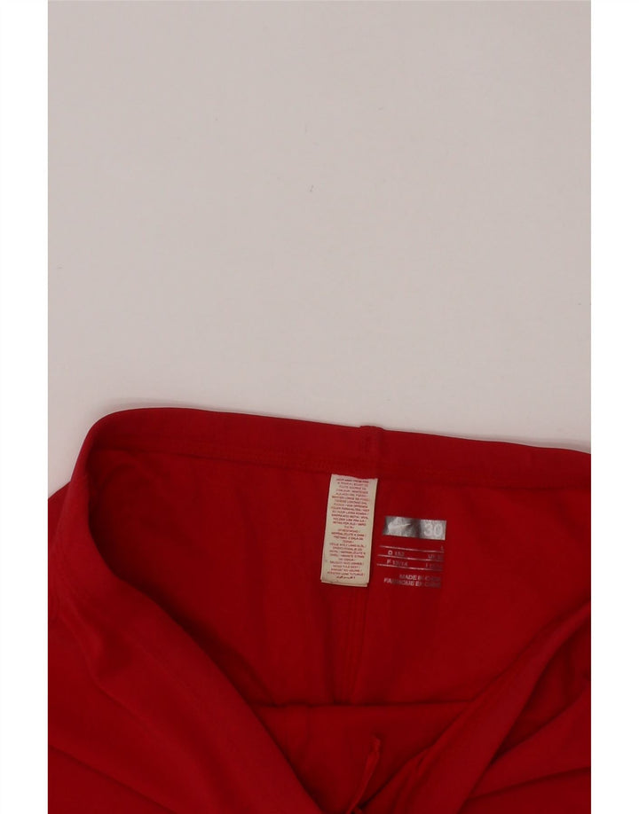 NIKE Sportshorts til piger 12-13 år Store røde nylon