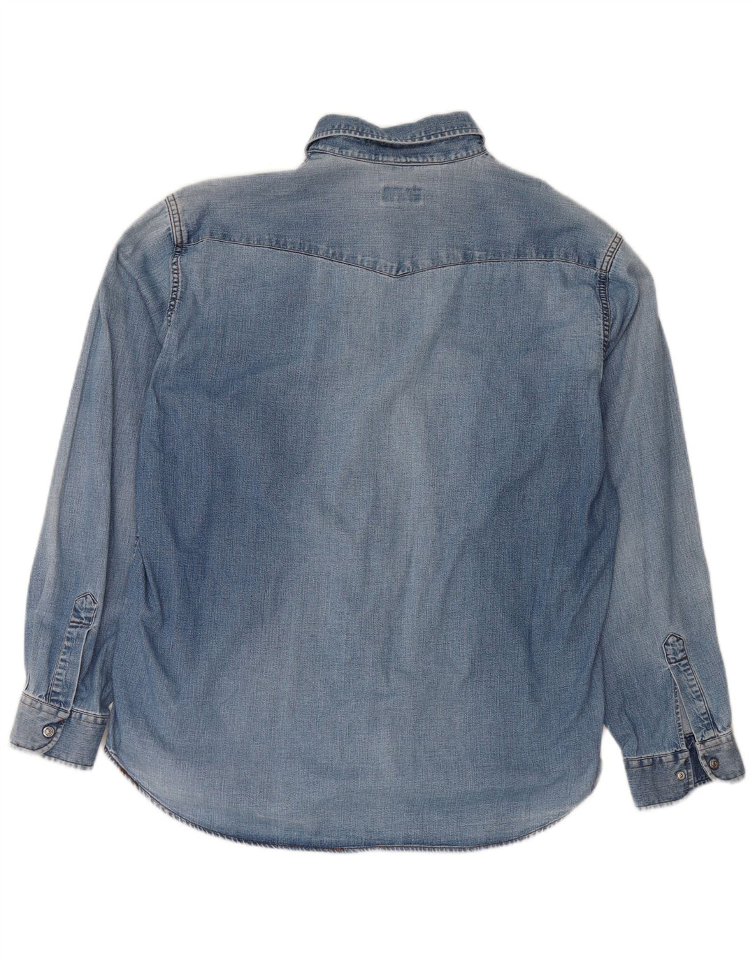 Carrera denimskjorte til mænd XL blå bomuld