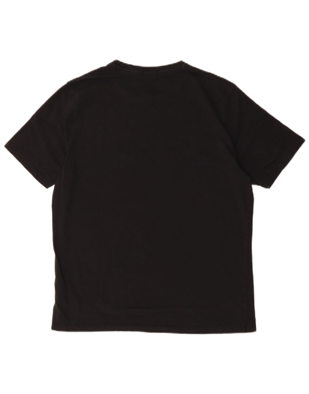 Liu Jo Herre T-Shirt Top Stor Sort Bomuld