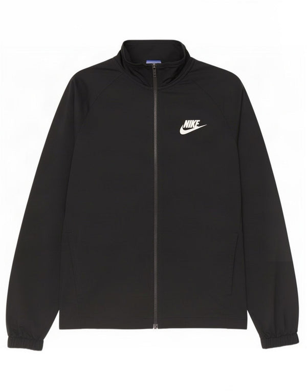 Nike træningsdragt til mænd, topjakke, medium sort polyester
