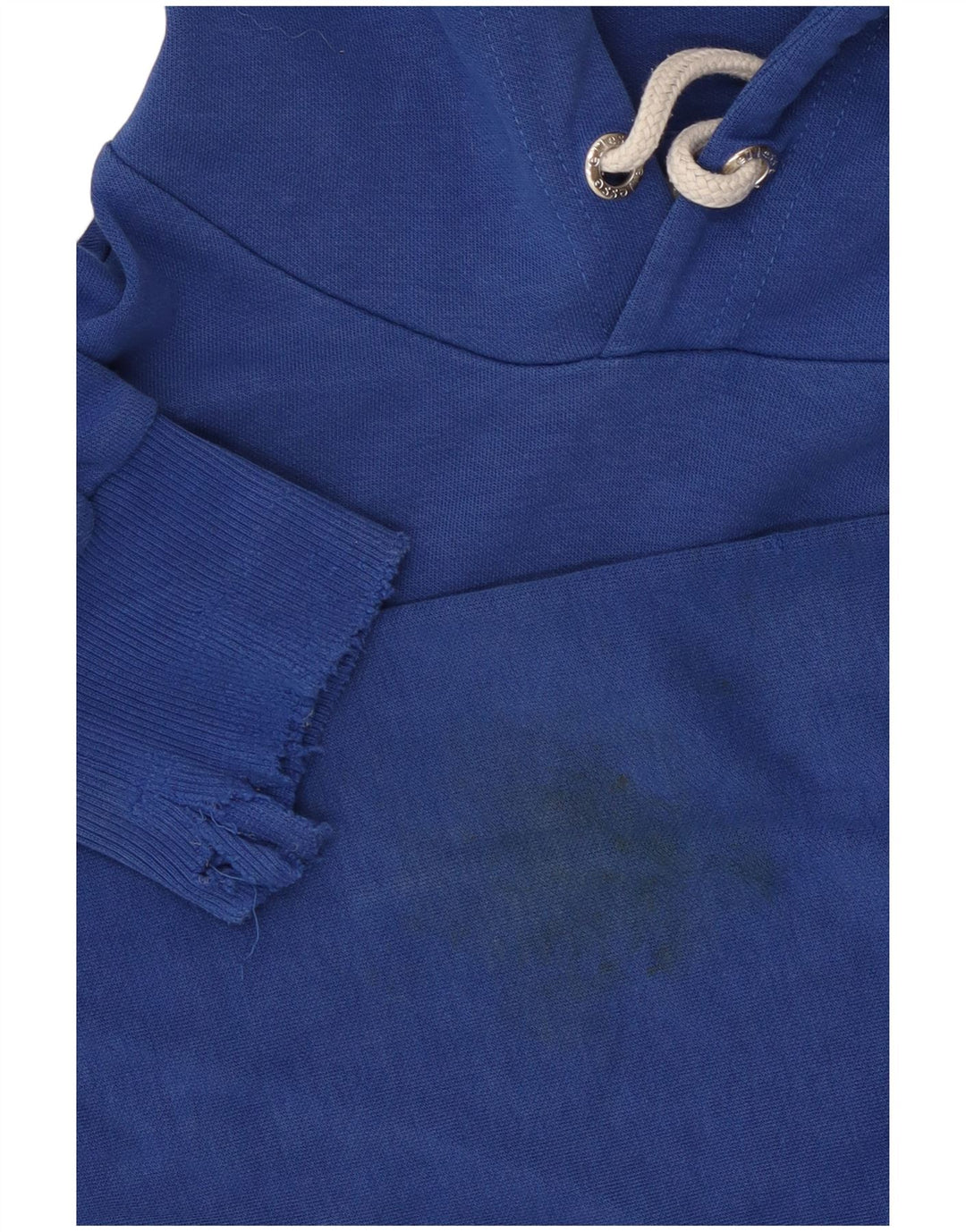 Ellesse Herre Grafisk Hoodie Jumper Medium Blå Bomuld