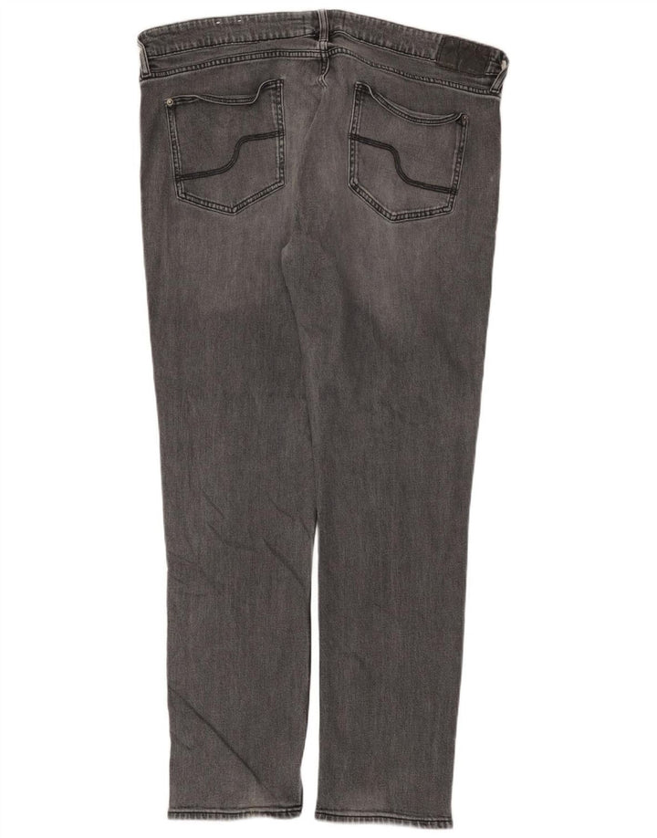 Fat Face Herre Slim Jeans W42 L31 Grå Bomuld