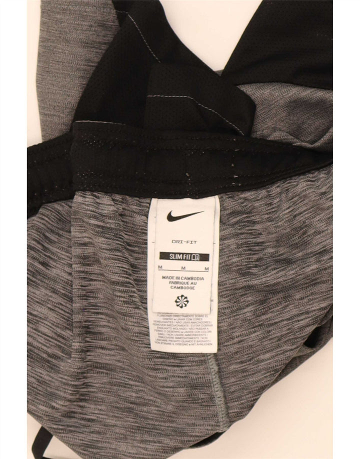 Nike Herre Dri Fit Slim Sportshorts Medium Grå Polyester