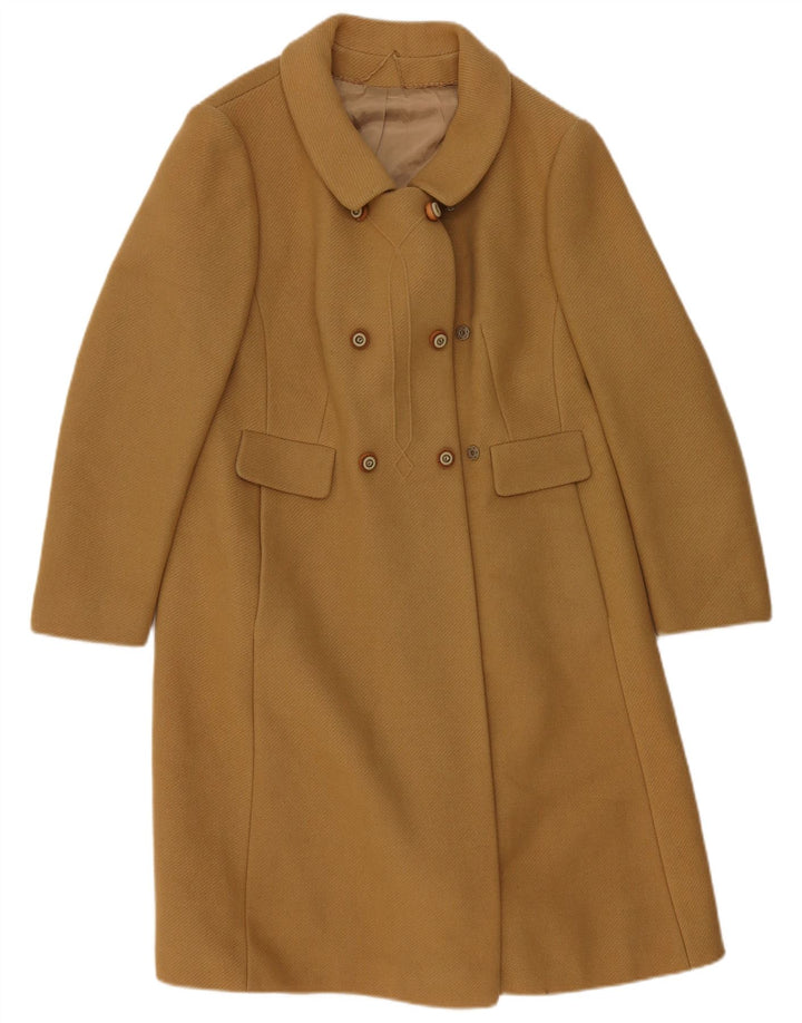 Arezia Dame Dobbeltradet Overfrakke UK 14 Medium Beige
