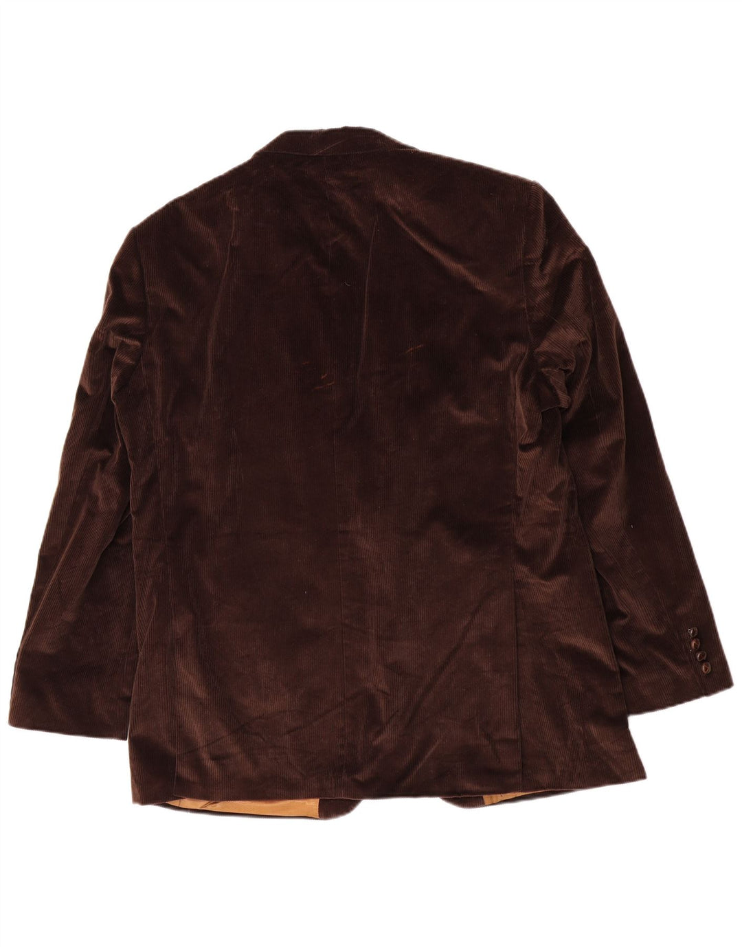 Barbour Herre 2-knaps fløjlsblazerjakke IT 56 3XL brun bomuld