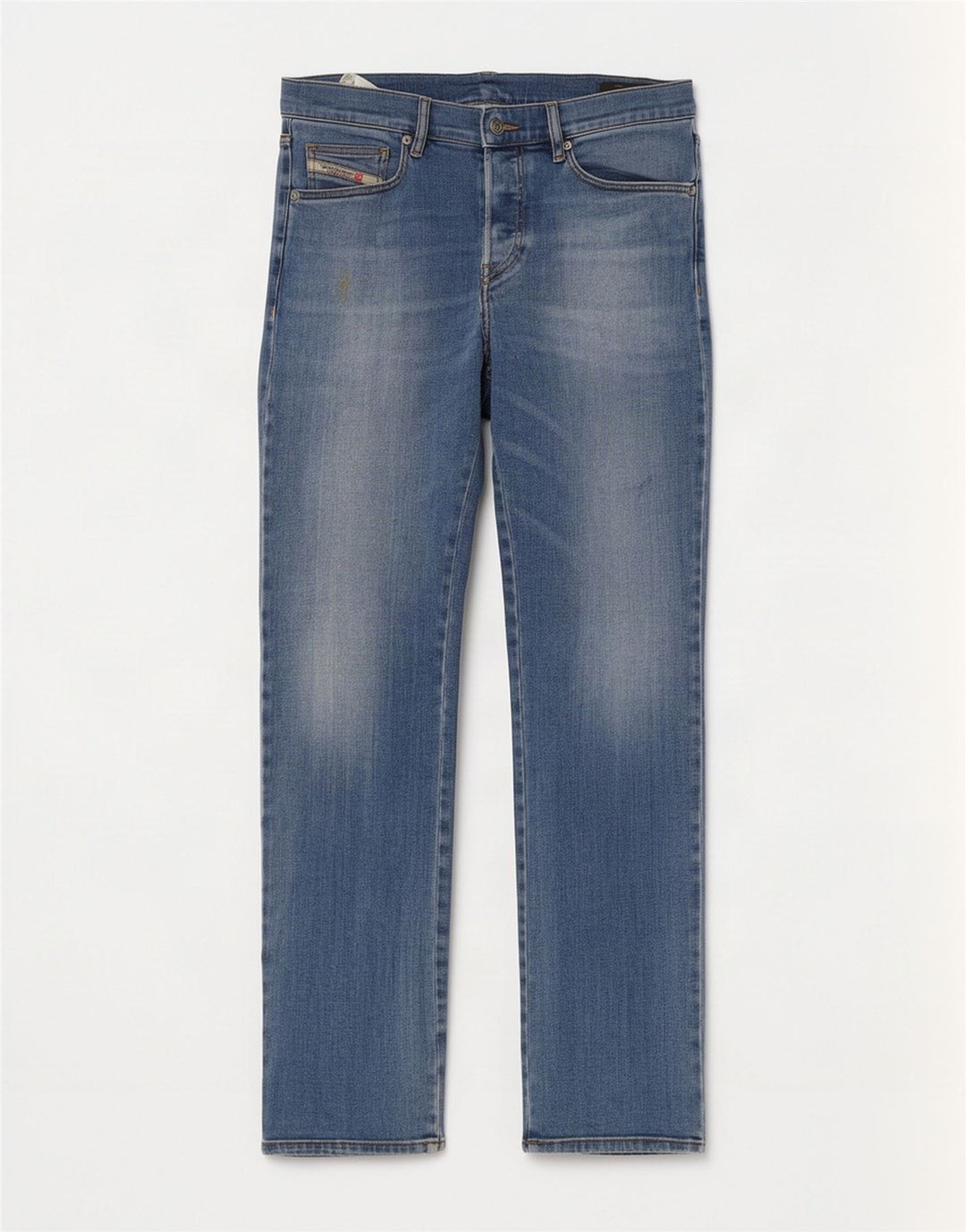 Diesel Dame D-Mihtry Straight Jeans W32 L30 Blå Bomuld