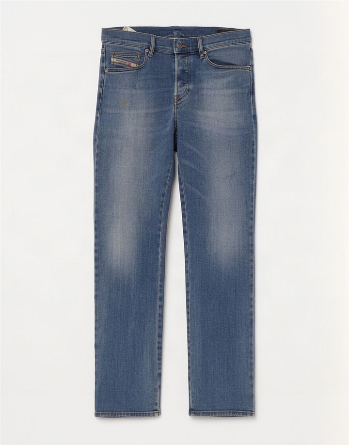 Diesel Dame D-Mihtry Straight Jeans W32 L30 Blå Bomuld