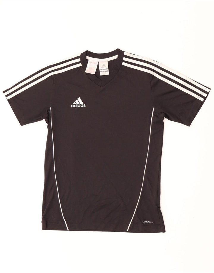 Adidas Herre Climalite T-Shirt Top XS Sort Polyester