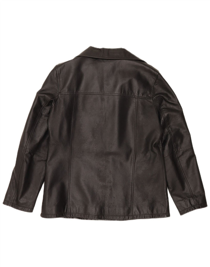 Conbipel Dame Læderjakke IT 48 XL Sort Læder