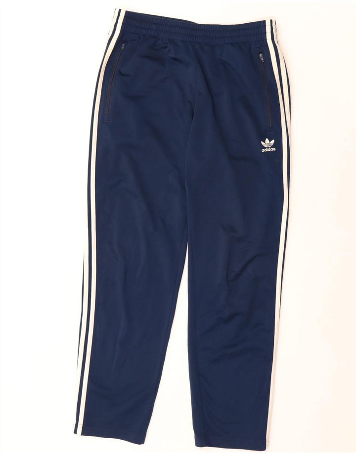 Adidas Herre træningsdragt Bukser UK 14 Medium Navy Blue Polyester