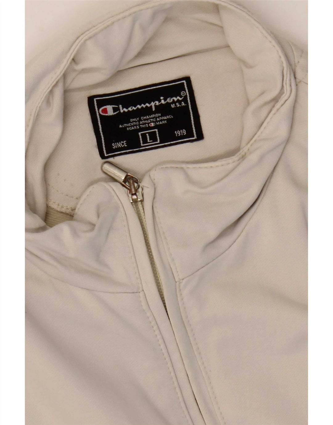 Champion Womens træningsdragt Topjakke UK 16 Large Off White
