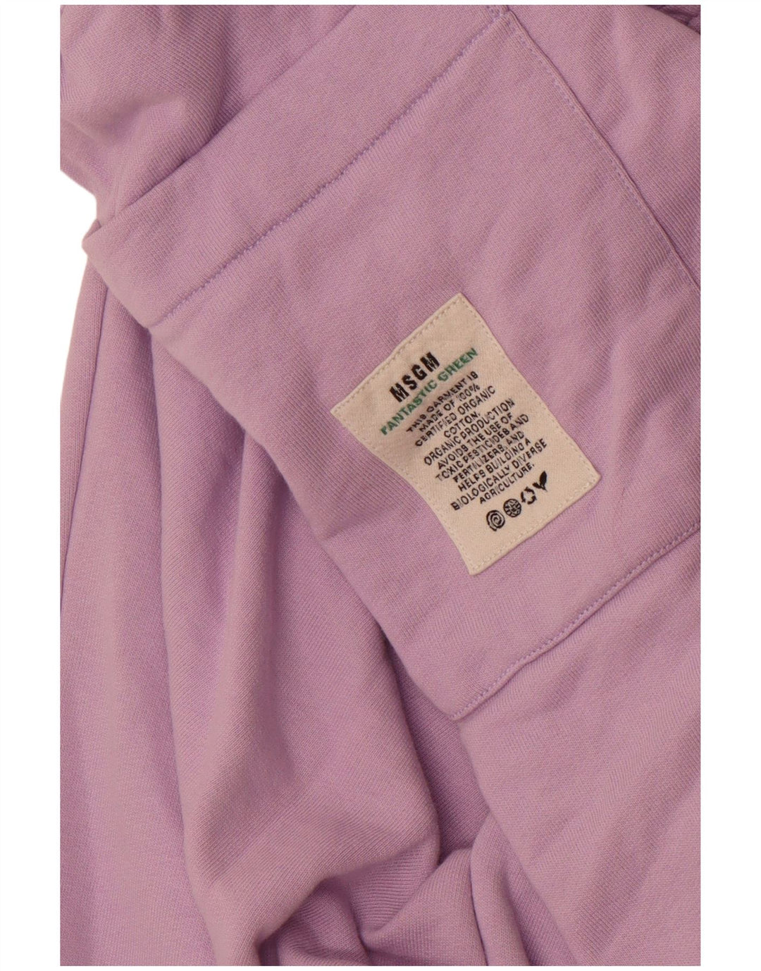 MSGM træningsdragt til kvinder Joggers UK 14 Stor lilla bomuld