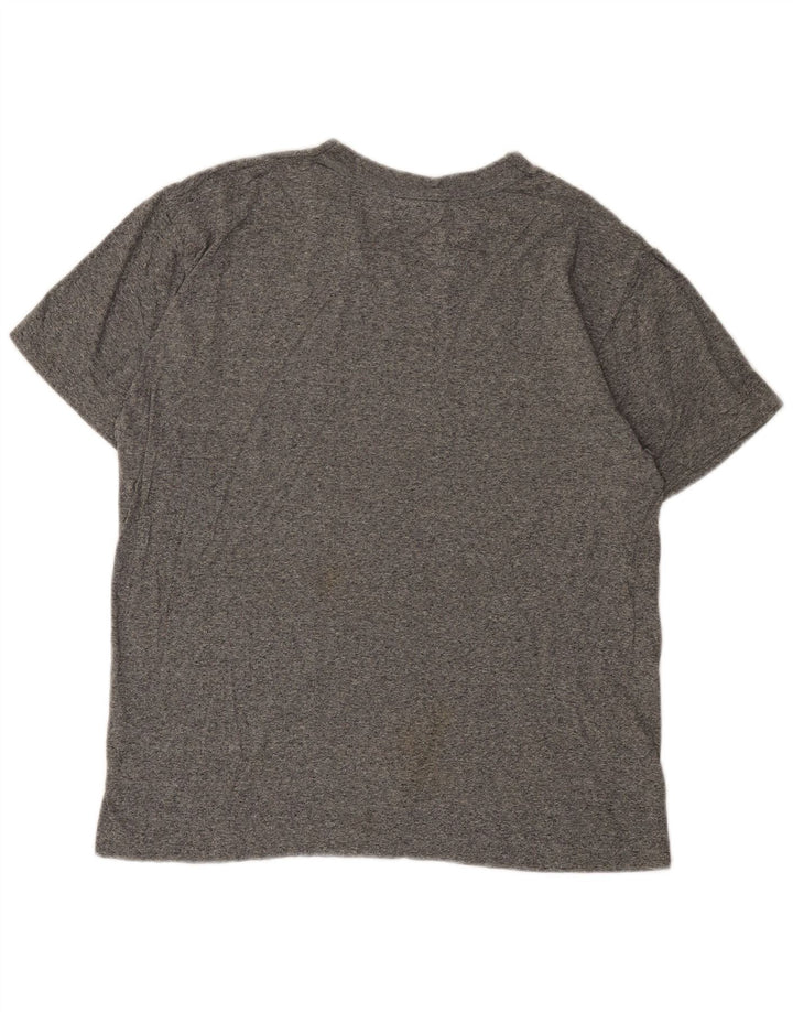 FILA Herre T-Shirt Top Medium Grey Flecked