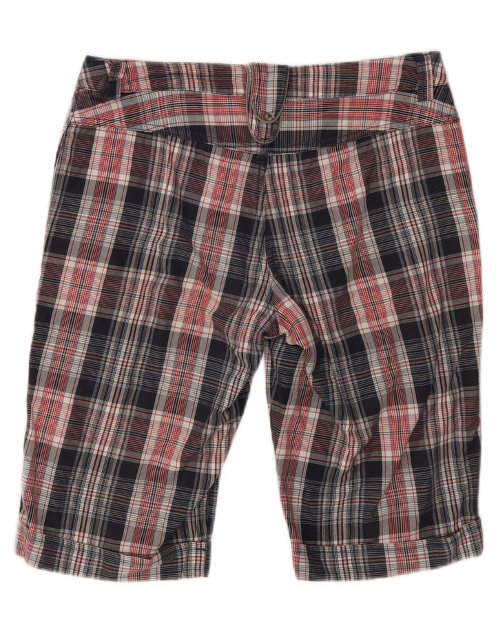 SUPERGA Womens Chino Shorts IT 44 Medium W30  Multicoloured Check Cotton Vintage Superga and Second-Hand Superga from Messina Hembry 