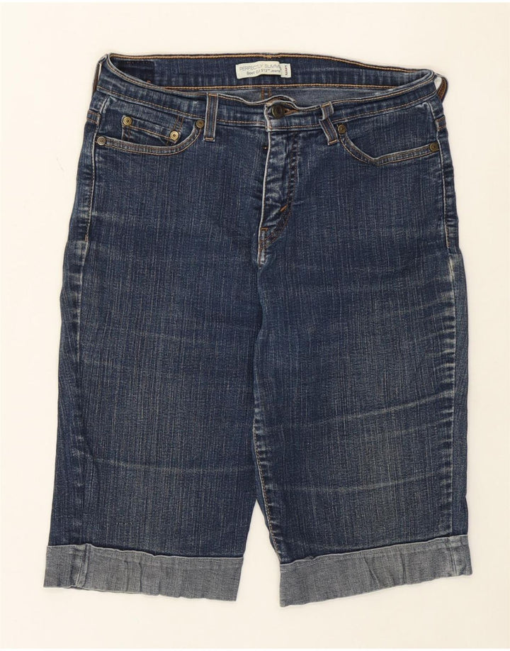 LEVI'S Womens 512 Denim Shorts US 10 Large W32 Blue Cotton Vintage Levi's and Second-Hand Levi's from Messina Hembry 