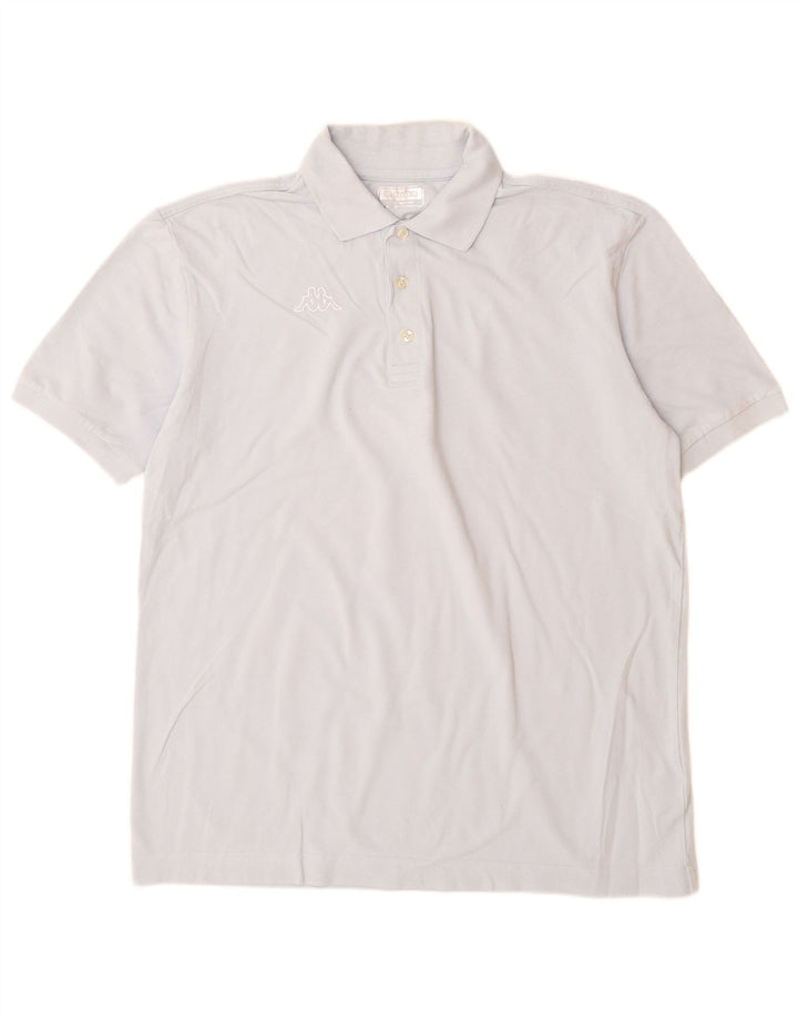 Kappa herre poloshirt 2XL blå bomuld