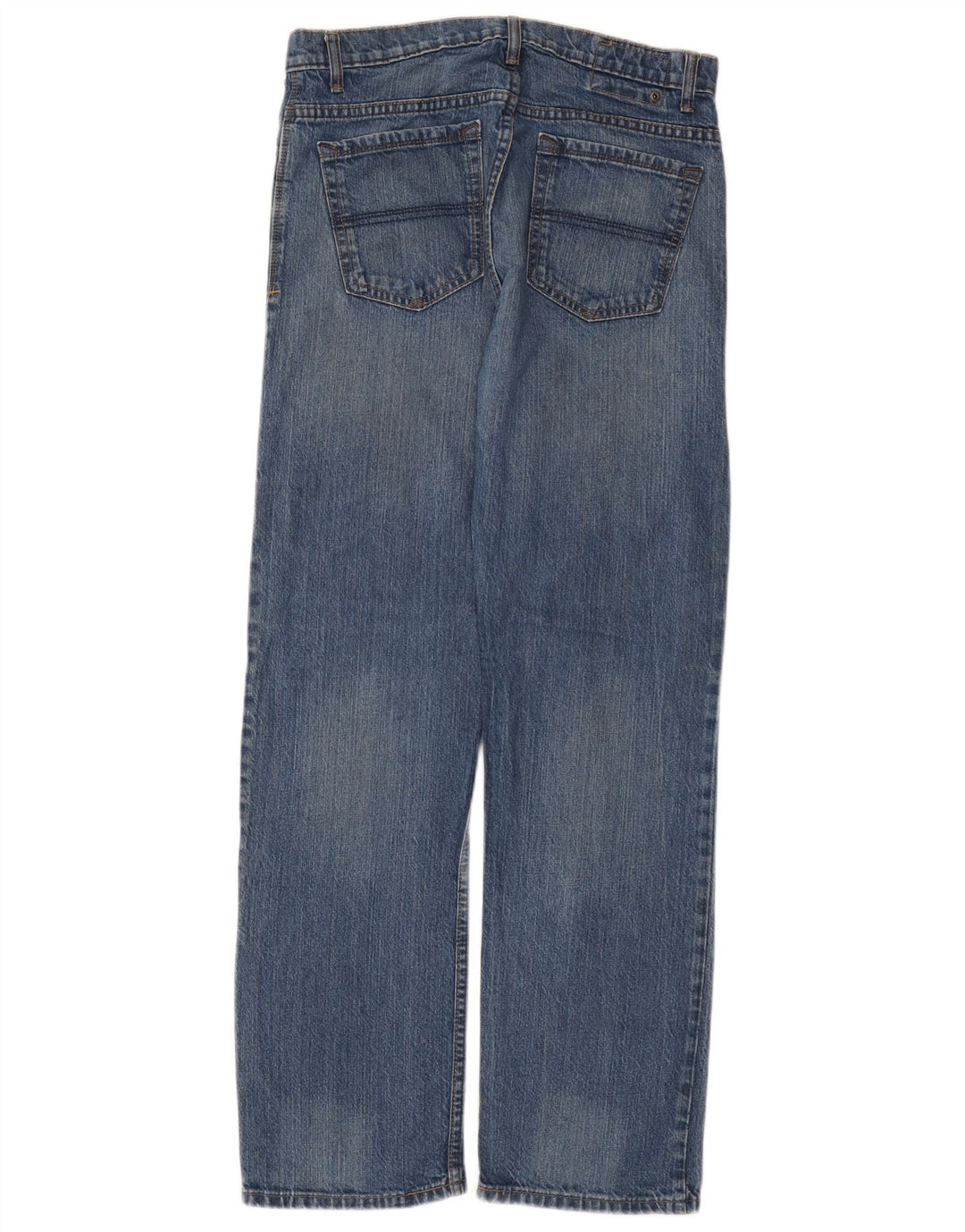 Marks & Spencer Straight Jeans til mænd W32 L31 Blå bomuld