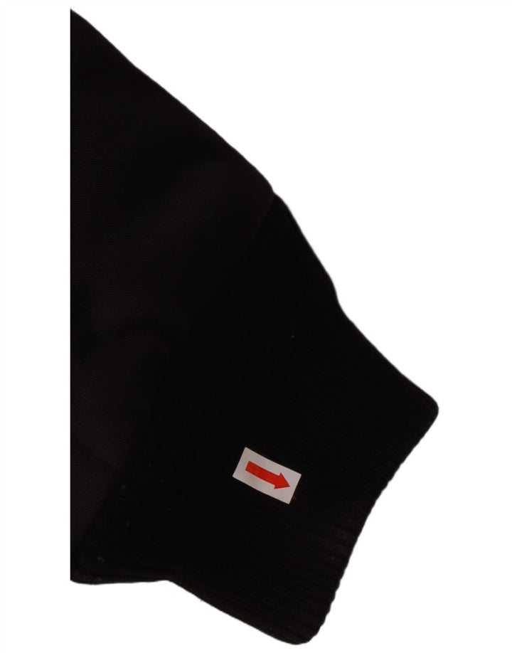 Refrigiwear Herre hættepolstret jakke UK 52 Large Black Polyamid Winter