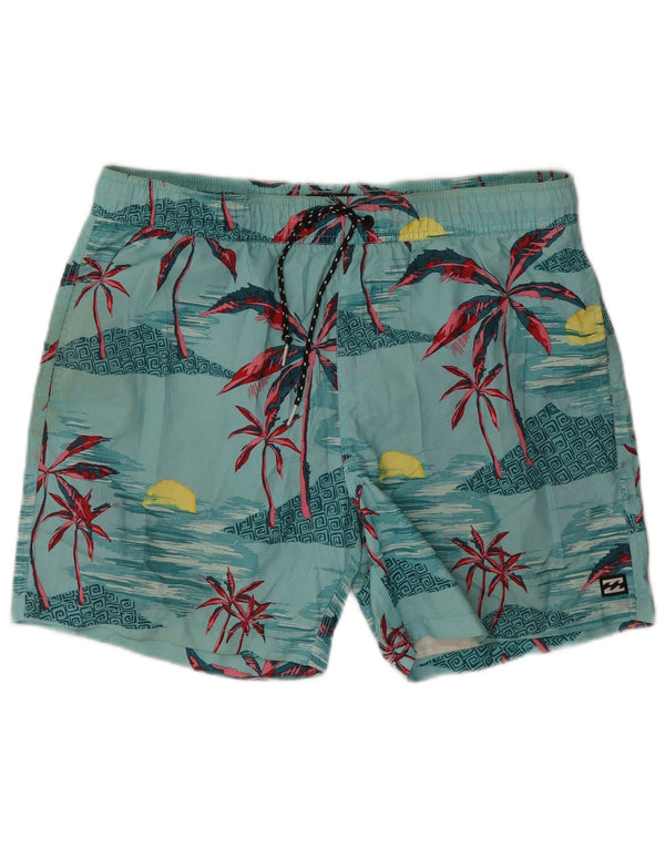 Billabong Herre grafiske svømmeshorts Store Blå Hawaiian