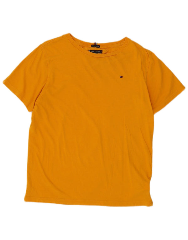 Tommy Hilfiger Boys T-Shirt Top 15-16 År Gul Bomuld