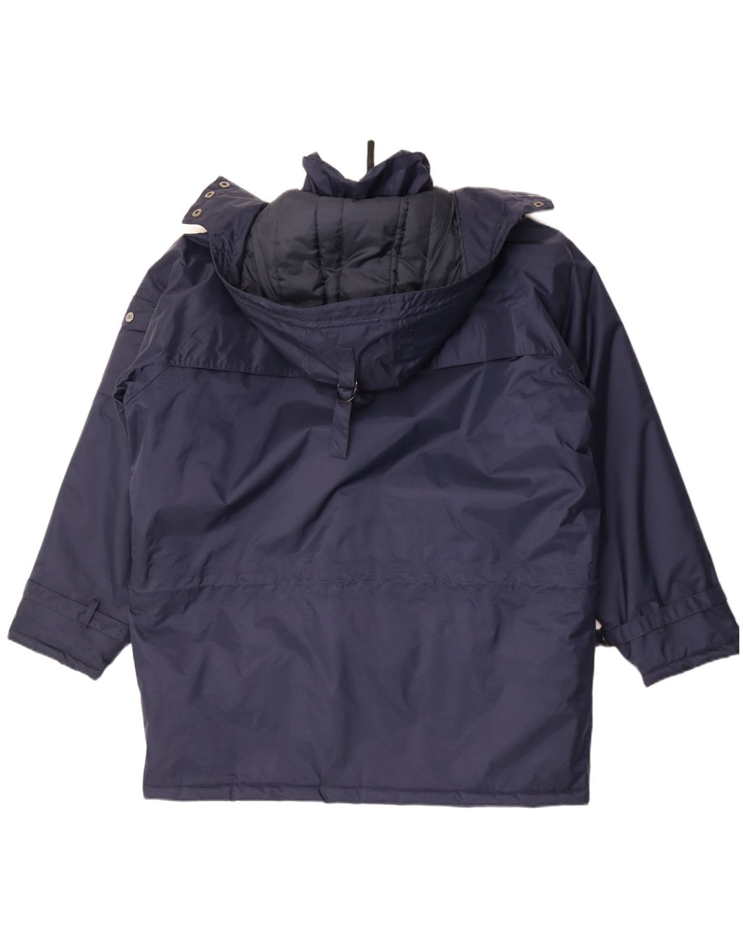 Helly Hansen Herre Hætte Oversized Polstret Frakke UK 36 Small Navy Blue