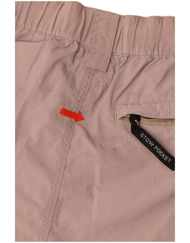 THE NORTH FACE Herre Cargo Shorts Små W28 Beige Nylon