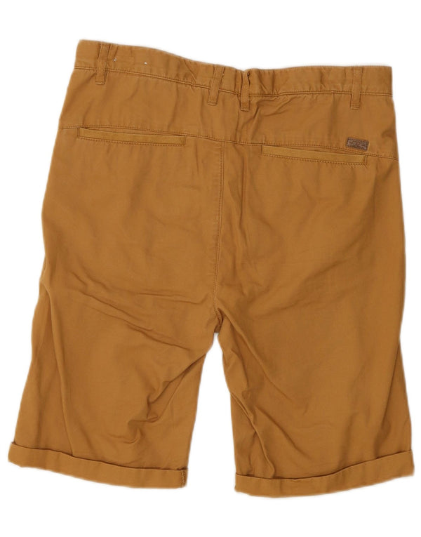 Zara Boys Cargo Shorts 13-14 år W28 Brun Bomuld