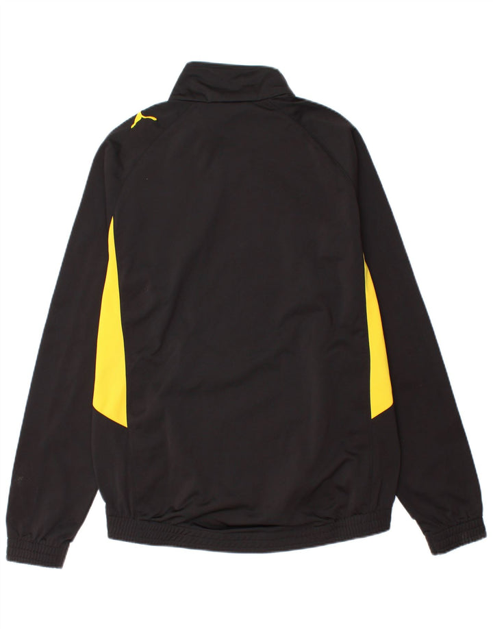 Puma Herre grafisk træningsdragt Topjakke Lille sort Colourblock Polyester