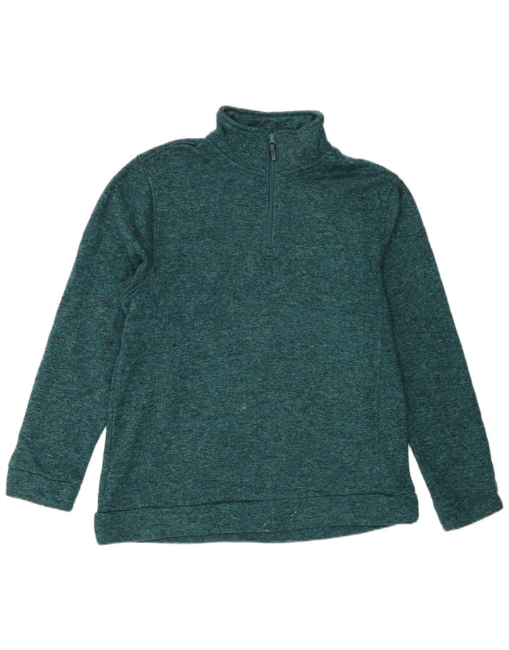 Mountain Warehouse Herre Sweatshirt Jumper Large Grøn Flecked Polyester