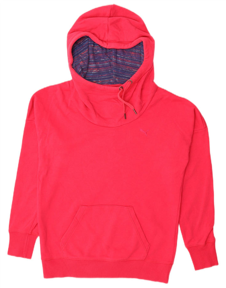 PUMA Oversized hættetrøje til kvinder UK 10 Lille Pink